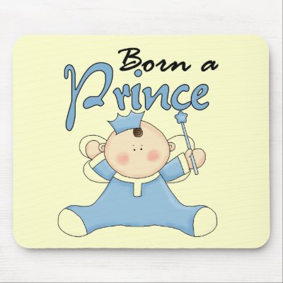 Baby Prince Tshirts and Gifts Mousepads by toddlersplace