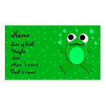 baby  profile card (customisable ) business cards