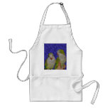 Baby Quaker Parrot Pair Animal Apron