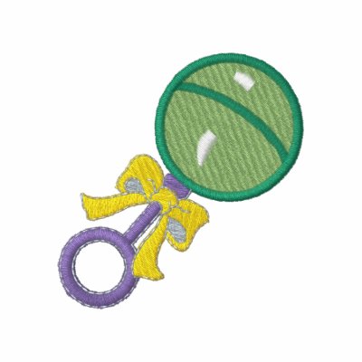 Baby Rattle by ZazzleEmbroidery
