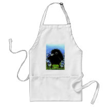 Baby raven aprons