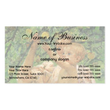 Baby Reaching for an Apple by Mary Cassatt Business Card