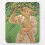 Baby Reaching for an Apple by Mary Cassatt Mousepad