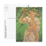 Baby Reaching for an Apple by Mary Cassatt Postcard
