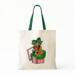 Baby Reindeer (or puppy) Holiday Gift Canvas Bags