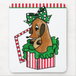 Baby Reindeer (or puppy) Holiday Gift Mousepads