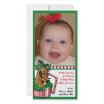 Baby Reindeer (or puppy) Holiday Gift photo cards