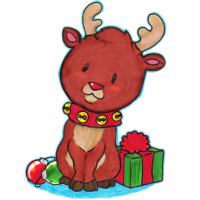 Baby Reindeer Ornament by Customizables