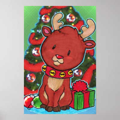 Baby Reindeer Poster by Customizables