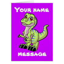 Baby Rex custom cards