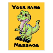 Baby Rex custom postcards