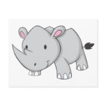 Baby Rhino Post Cards