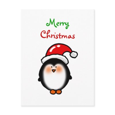 Baby Santa penguin by jsoh