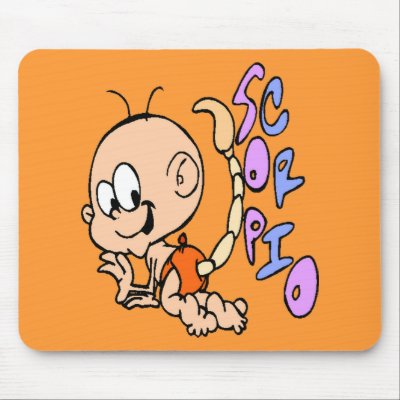 Baby Scorpio Mouse Pad by Jojodesign