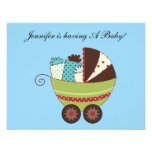 Baby Shower, Baby Boy Invite CUTE