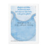 Baby Shower - Blue Bib Post Card
