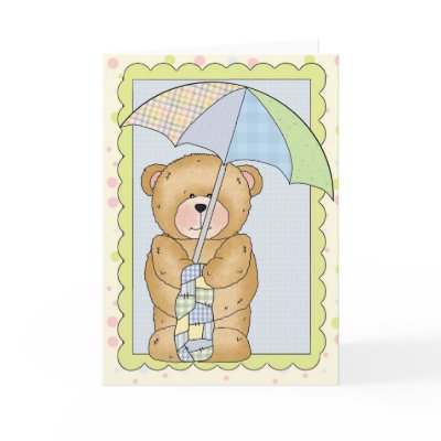 Baby Shower Boy Customisable Card by thecardshoppe