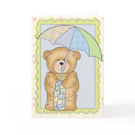Baby Shower Boy Customisable Card