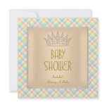 Baby Shower Boy or Girl Plaid