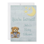 Baby Shower - Boy  - Scrapbook Invitation