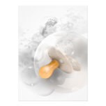 Baby shower bubbles personalized invite