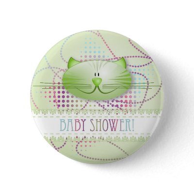 Baby Shower! Button by PurpleAndSparkle