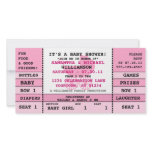 Baby Shower Concert Ticket Invitation Photo Card