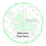Baby Shower Cupcake Toppers Stickers