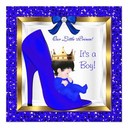 ... baby shower boy in shoe high heels black ribbon cute pretty cute baby