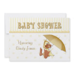 Baby Shower Duck Invitation