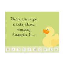 Baby Shower Duck Postcards