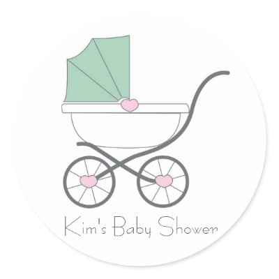 Baby Shower Favour Sticker by sachajl