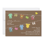 Baby Shower Flat Invitation