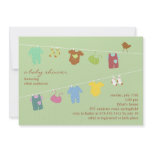 Baby Shower Flat Invitation