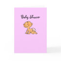 Baby Shower (girl) cards