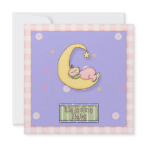 Baby Shower Girl Decorative Design Personalized Invitation