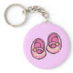 Baby shower (girl) keychains
