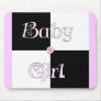 Baby Shower Girl Mouse Pads