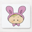 Baby Shower-Girl mousepads
