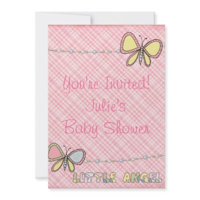 Baby Shower - Girl  - Scrapbook Invitation by Scrapbook_Delights
