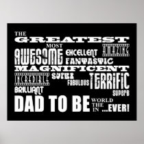 Baby Shower Greatest Best Future Fathers Dad to Be