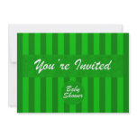Baby Shower Green Invitation