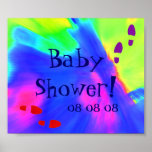 "Baby Shower I" Poster - Customisable