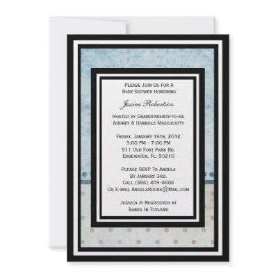 Baby Shower Invitation by ForeverAndEverAfter