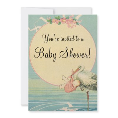 Baby Shower Invitation by YesterdayCafe
