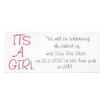 baby shower invitation