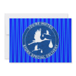 Baby Shower Invitation Blue 1
