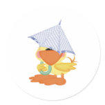 Baby Shower Invitation-Blue Duck/Quackup