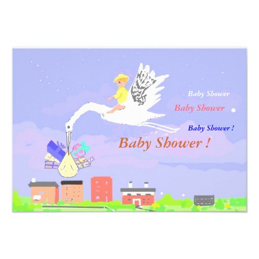 Baby Shower Invitation Cards