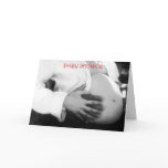Baby shower invitation Expecting a baby ENGLISH cards